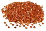 Natural Hessonite Garnet 1.75 mm Round Cut Faceted AAA Quality – Orange Garnet Faceted Round 1.75mm