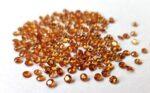 Natural Hessonite Garnet 2.5 mm Round Cut Faceted AAA Quality – Orange Garnet Faceted Round 2.5mm
