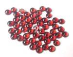 Natural Red Garnet 3 mm Round Cabochon AAA Quality – Red Garnet Cabochon Round 3mm