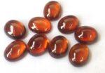 Natural Hessonite Garnet 8×10 mm Oval Cabochon AAA Quality – Orange Garnet Cabochon Oval 8x10mm