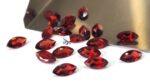 Natural Red Garnet 2×4 mm Marquise Cut Faceted AAA Quality – Red Garnet Faceted Marquise 2x4mm
