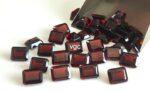 Natural Red Garnet 10×12 mm Octagon Cut Faceted AAA Quality – Red Garnet Faceted Octagon 10x12mm