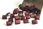 Natural Red Garnet 10×12 mm Octagon Cut Faceted AAA Quality – Red Garnet Faceted Octagon 10x12mm