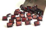 Natural Red Garnet 10×12 mm Octagon Cut Faceted AAA Quality – Red Garnet Faceted Octagon 10x12mm