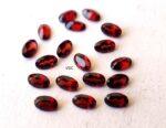 Natural Red Garnet 3×5 mm Oval Cut Faceted AAA Quality – Red Garnet Faceted Oval 3x5mm