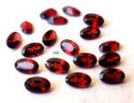 Natural Red Garnet 3×5 mm Oval Cut Faceted AAA Quality – Red Garnet Faceted Oval 3x5mm
