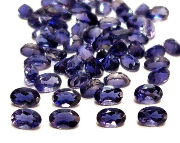 Natural Iolite 4×6 mm Oval Faceted Cut – Iolite Oval Faceted 4x6mm