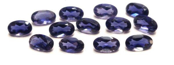 Natural Iolite 4×6 mm Oval Faceted Cut – Iolite Oval Faceted 4x6mm