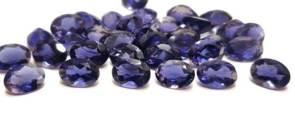 Natural Iolite 4×6 mm Oval Faceted Cut – Iolite Oval Faceted 4x6mm