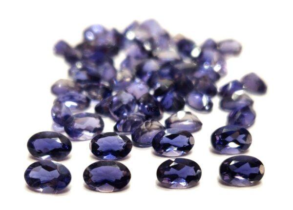 Natural Iolite 4×6 mm Oval Faceted Cut – Iolite Oval Faceted 4x6mm