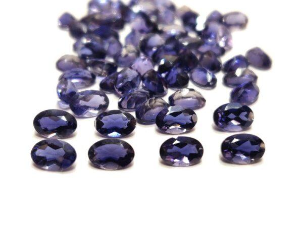 Natural Iolite 4×6 mm Oval Faceted Cut – Iolite Oval Faceted 4x6mm