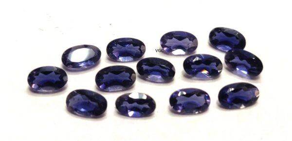 Natural Iolite 4×6 mm Oval Faceted Cut – Iolite Oval Faceted 4x6mm