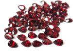 Natural Red Garnet 3×5 mm Pear Cut Faceted AAA Quality – Red Garnet Faceted Pear 3x5mm