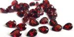Natural Red Garnet 6×8 mm Pear Cut Faceted AAA Quality – Red Garnet Faceted Pear 6x8mm