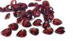 Natural Red Garnet 3×5 mm Pear Cut Faceted AAA Quality – Red Garnet Faceted Pear 3x5mm