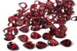 Natural Red Garnet 3×5 mm Pear Cut Faceted AAA Quality – Red Garnet Faceted Pear 3x5mm