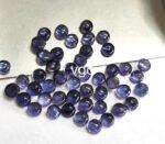 Natural Iolite 4 mm Round Cabochon – Iolite Round Cabochon 4mm