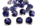 Natural Iolite 5 mm Round Faceted Cut – Iolite Round Faceted 5mm