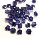 Natural Iolite 5 mm Round Faceted Cut – Iolite Round Faceted 5mm