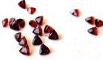 Natural Red Garnet 10mm Trillion Cut Faceted AAA Quality – Red Garnet Faceted Trillion 10mm