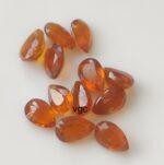 Natural Orange Kyanite 6×9 mm Pear Faceted Cut – Kyanite Pear Faceted 6x9mm