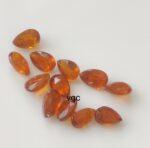 Natural Orange Kyanite 6×9 mm Pear Faceted Cut – Kyanite Pear Faceted 6x9mm