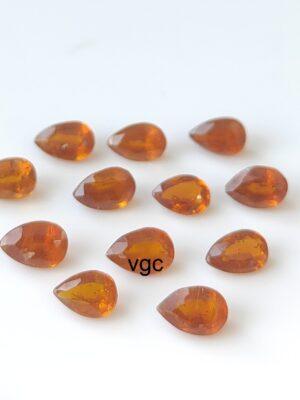 Natural Orange Kyanite 4×6 mm Pear Faceted Cut – Kyanite Pear Faceted 4x6mm