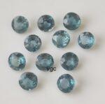 Natural Indigo Kyanite 4 mm Round Faceted Cut – Indigolite Kyanite Round Faceted 4mm