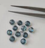 Natural Indigo Kyanite 4 mm Round Faceted Cut – Indigolite Kyanite Round Faceted 4mm