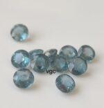 Natural Indigo Kyanite 4 mm Round Faceted Cut – Indigolite Kyanite Round Faceted 4mm