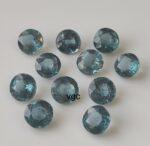 Natural Indigo Kyanite 4 mm Round Faceted Cut – Indigolite Kyanite Round Faceted 4mm