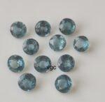 Natural Indigo Kyanite 4 mm Round Faceted Cut – Indigolite Kyanite Round Faceted 4mm