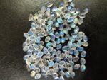 Natural Rainbow Moonstone 5×7 mm Oval Cabochon Flat Back – AA Quality Rainbow Moonstone Oval Cabochon 5x7mm