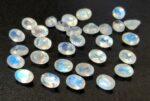 Natural Rainbow Moonstone 5×7 mm Oval Cut Faceted – AA Quality Rainbow Moonstone Oval Faceted 5x7mm