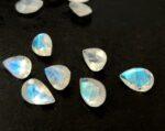 Natural Rainbow Moonstone 5×7 mm Pear Cut Faceted – AA Quality Rainbow Moonstone Pear Faceted 5x7mm