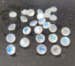 Natural Rainbow Moonstone 10 mm Round Cut Faceted – AA Quality Rainbow Moonstone Round Faceted 10mm