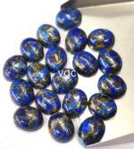 Lapis Lazuli Copper 9×11 mm Oval Cabochon – Lapis Copper Oval Cabochon 9x11mm