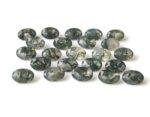 Natural Moss Agate 10×14 mm Oval Cut Faceted – AAA Quality Moss Agate Oval 10x14mm