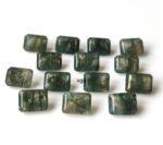 Natural Moss Agate 7×9 mm Octagon Cut Faceted – AAA Quality Moss Agate Octagon 7x9mm