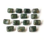 Natural Moss Agate 7×9 mm Octagon Cut Faceted – AAA Quality Moss Agate Octagon 7x9mm