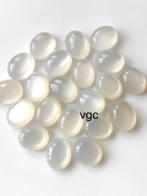Natural White Moonstone 6×8 mm Oval Cabochon – AAA Quality Moonstone Oval Cabochon 6x8mm
