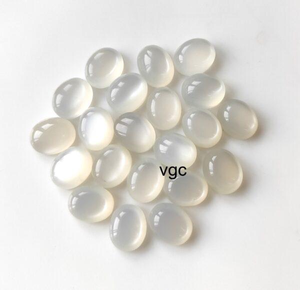 Natural White Moonstone 3×5 mm Oval Cabochon – AAA Quality Moonstone Oval Cabochon 3x5mm