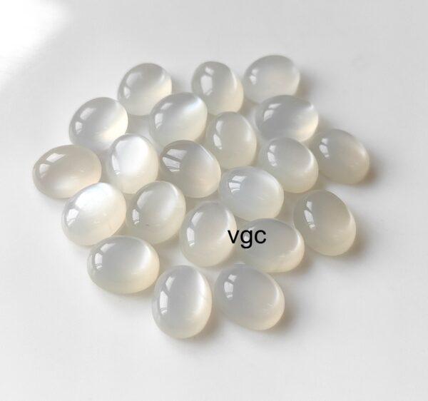 Natural White Moonstone 3×5 mm Oval Cabochon – AAA Quality Moonstone Oval Cabochon 3x5mm