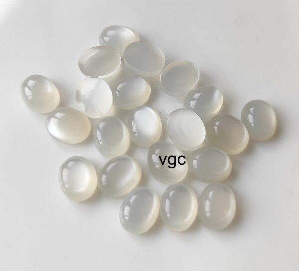 Natural White Moonstone 3×5 mm Oval Cabochon – AAA Quality Moonstone Oval Cabochon 3x5mm