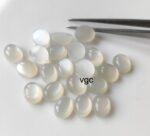 Natural White Moonstone 3×5 mm Oval Cabochon – AAA Quality Moonstone Oval Cabochon 3x5mm