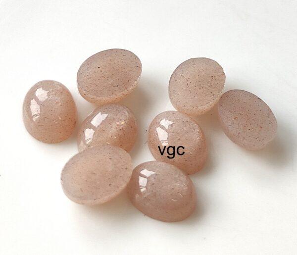 Natural Peach Moonstone 5×7 mm Oval Cabochon – AAA Quality Moonstone Oval Cabochon 5x7mm