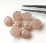 Natural Peach Moonstone 5×7 mm Oval Cabochon – AAA Quality Moonstone Oval Cabochon 5x7mm