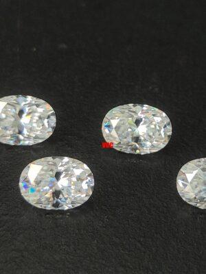 Super Top Quality White Moissanite D-f Color VS Purity 3X5 mm Oval Cut – AAA Moissanite Oval Superb Cut And Luster 3x5mm
