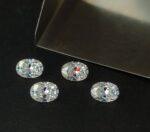 Super Top Quality White Moissanite D-f Color VS Purity 6×8 mm Oval Cut – AAA Moissanite Oval Superb Cut And Luster 6x8mm