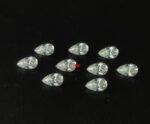 Super Top Quality White Moissanite D-f Color VS Purity 5×7 mm Pear Cut – AAA Moissanite Pear Superb Cut And Luster 5x7mm